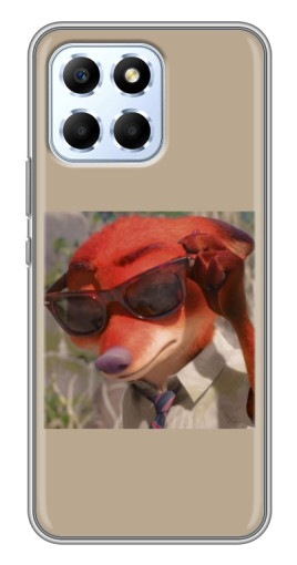 Силиконовый чехол с изображением "Стильный Ник" для Huawei Honor X6