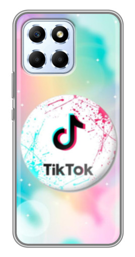 Чехол с картинкой "TikTok принт" для Huawei Honor X6