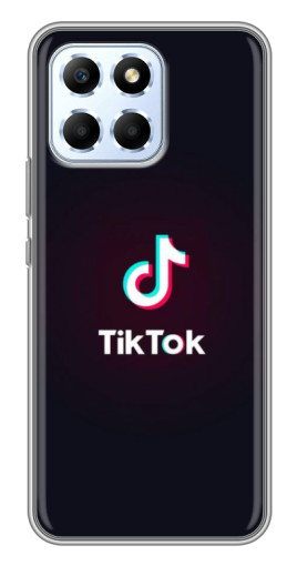 Чехол с принтом "TikTok темный" для Huawei Honor X6