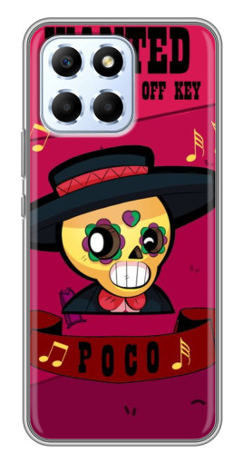Чехол с принтом "WANTED POCO" для Huawei Honor X6