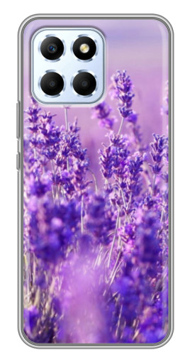 Силиконовый чехол с изображением "Яркая лаванда" для Huawei Honor X6
