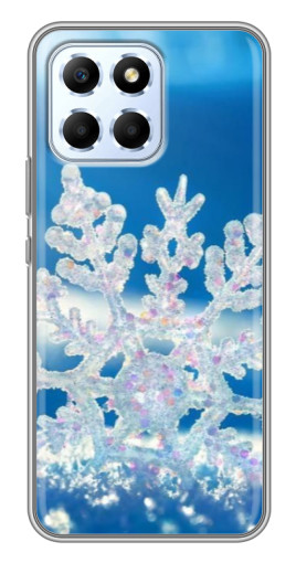 Чехол с принтом "Яркая снежинка" для Huawei Honor X6