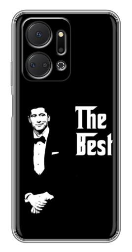 Чехол с картинкой "Best Футболист" для Huawei Honor X7a