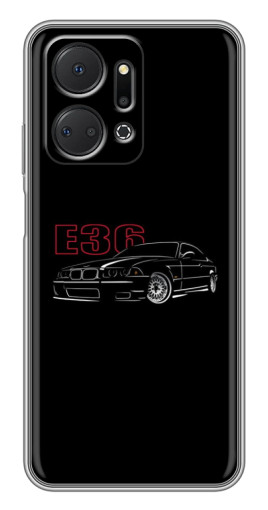 Чехол с принтом "BMW E36" для Huawei Honor X7a