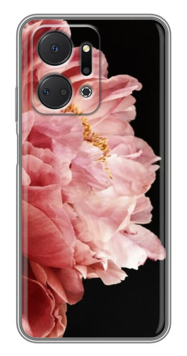 Чехол с печатью "Большой пион " для Huawei Honor X7a