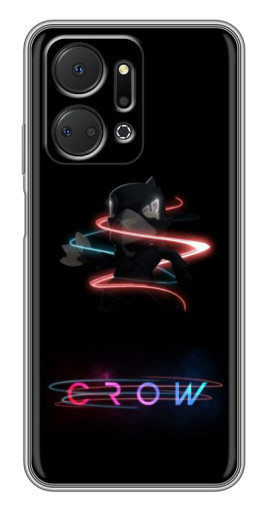 Силиконовый чехол с изображением "Brawl Crow" для Huawei Honor X7a
