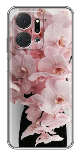 Чехол с картинкой "Букет орхидеи" для Huawei Honor X7a