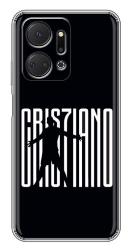 Чехол с печатью "Cristiano" для Huawei Honor X7a