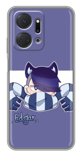 Силиконовый чехол с изображением "Edgar Brawl Stars" для Huawei Honor X7a