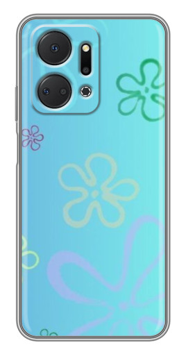 Чехол с принтом "Фон" для Huawei Honor X7a