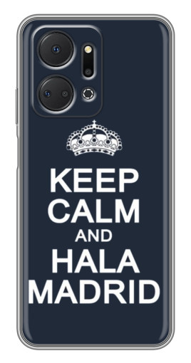 Чехол с принтом "Hala Madrid" для Huawei Honor X7a
