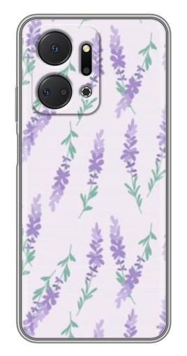 Чехол с принтом "Лавандовый фон " для Huawei Honor X7a