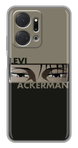 Силиконовый чехол с изображением "Levi Anime" для Huawei Honor X7a