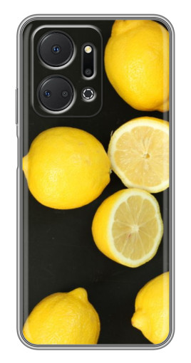 Чехол с печатью "Лимонный стиль" для Huawei Honor X7a