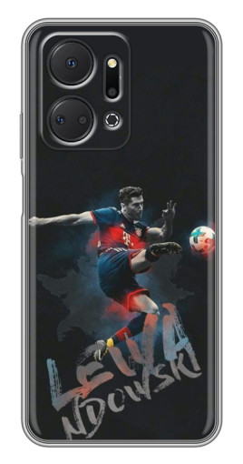 Силиконовый чехол с изображением "Лёва" для Huawei Honor X7a