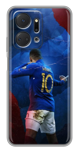 Чехол с печатью "Мбаппе в Франции" для Huawei Honor X7a