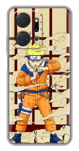 Силиконовый чехол с изображением "naruto uzumaki" для Huawei Honor X7a