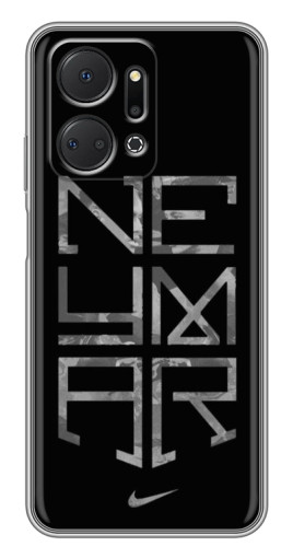 Силиконовый чехол с изображением "Neymar nike" для Huawei Honor X7a