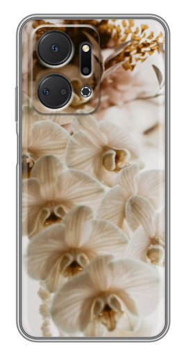 Чехол с картинкой "Нежная орхидея" для Huawei Honor X7a