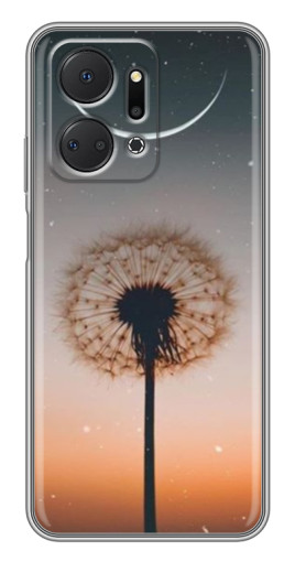 Чехол с картинкой "Ночной одуванчик" для Huawei Honor X7a