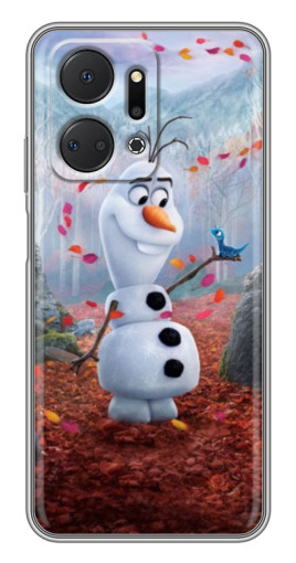 Чехол с печатью "Олаф" для Huawei Honor X7a