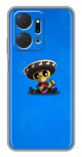 Чехол с картинкой "Poco с гитарой" для Huawei Honor X7a