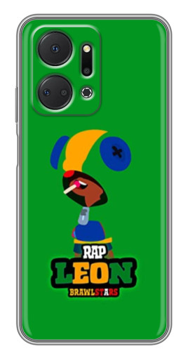 Чехол с печатью "RAP Leon" для Huawei Honor X7a