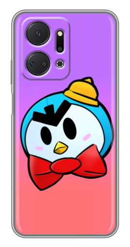 Чехол с картинкой "С бабочкой" для Huawei Honor X7a