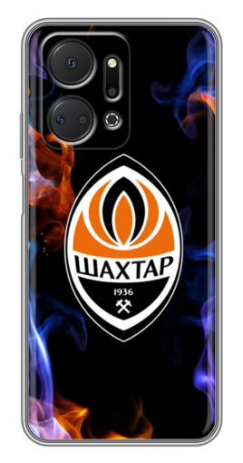 Силиконовый чехол с изображением "Шахтер в огне" для Huawei Honor X7a