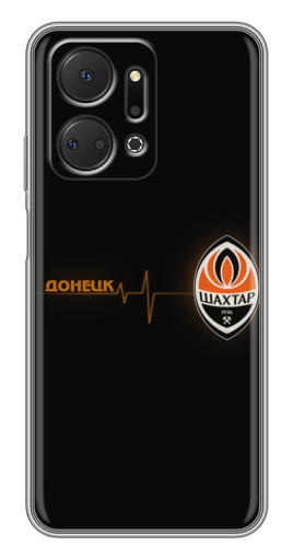 Чехол с печатью "Шахтер в сердце" для Huawei Honor X7a
