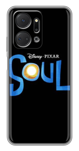 Силиконовый чехол с изображением "Soul" для Huawei Honor X7a