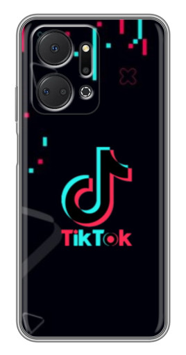Силиконовый чехол с изображением "Стиль TikTok" для Huawei Honor X7a