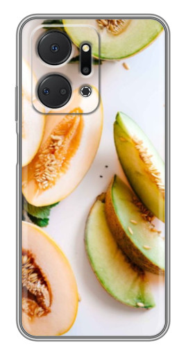 Чехол с принтом "Свежие дыньки" для Huawei Honor X7a