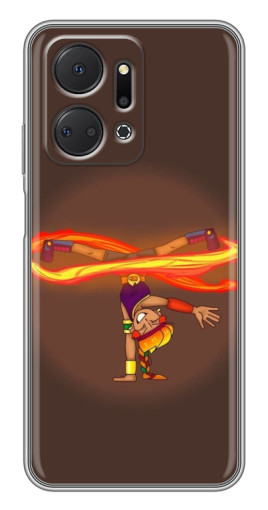 Силиконовый чехол с изображением "Танцующая Амбер" для Huawei Honor X7a