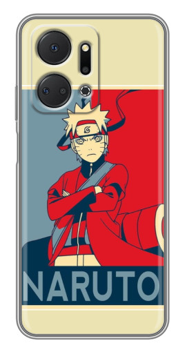 Чехол с печатью "Удзумаки Naruto" для Huawei Honor X7a