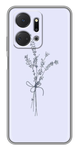 Чехол с печатью "Веточки лаванды" для Huawei Honor X7a