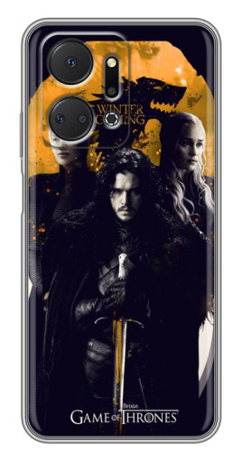 Чехол с принтом "Winter Coming" для Huawei Honor X7a