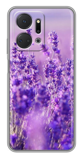 Чехол с печатью "Яркая лаванда" для Huawei Honor X7a