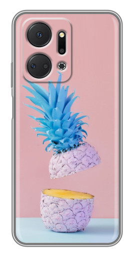Чехол с принтом "Яркий ананас" для Huawei Honor X7a