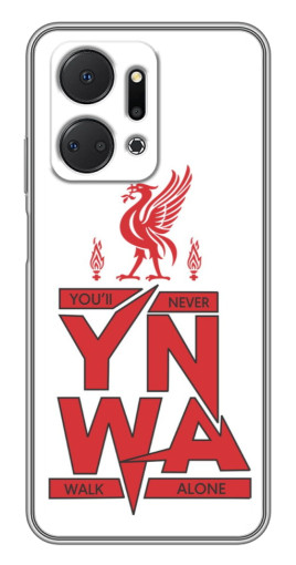 Чехол с картинкой "YNWA" для Huawei Honor X7a