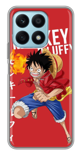 Чехол с картинкой "Атакующий D Luffy" для Huawei Honor X8a