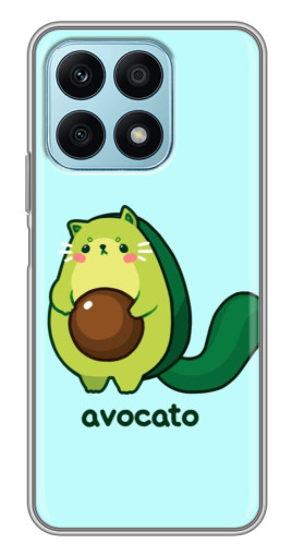 Чехол с принтом "Avocato" для Huawei Honor X8a