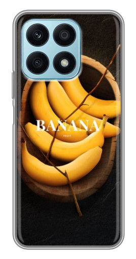 Чехол с картинкой "Banana" для Huawei Honor X8a