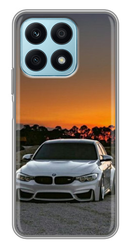 Чехол с картинкой "BMW белая" для Huawei Honor X8a