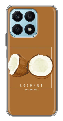 Силиконовый чехол с изображением "Coconut" для Huawei Honor X8a