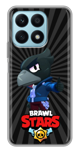Чехол с картинкой "Crow Brawl Stars" для Huawei Honor X8a