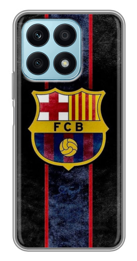 Чехол с принтом "FCB" для Huawei Honor X8a