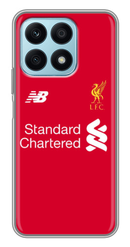 Силиконовый чехол с изображением "Форма Liverpool" для Huawei Honor X8a