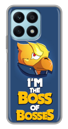 Чехол с принтом "Gold Boss" для Huawei Honor X8a