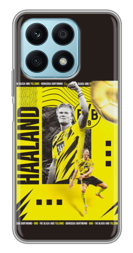 Силиконовый чехол с изображением "Golden Haaland" для Huawei Honor X8a
